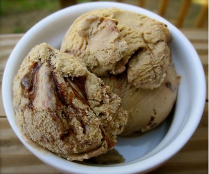 Picture of A/C No sugar added coffee fudge ice cream